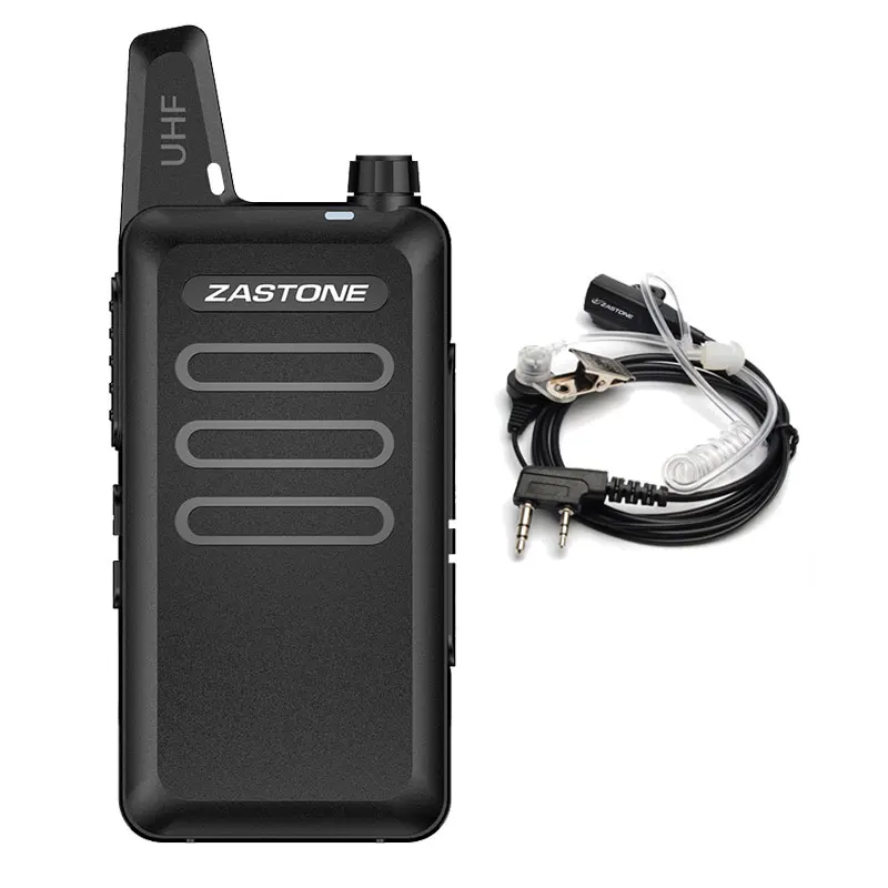 Zastone X6 Walkie Talkie UHF 400-470mhz портативное радио мини радио Comunicador трансивер CB радио Оборудование безопасности