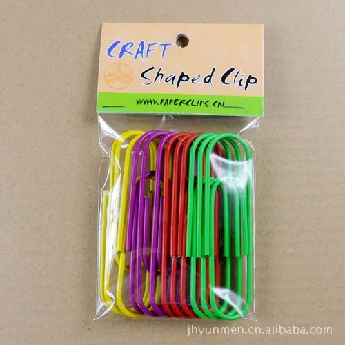 Бумажные цветные клипсы милые канцелярские аксессуары студенческие большие