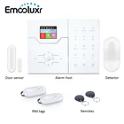 2021 Wi-FiGSM умная домашняя сигнализация HA-VGW, цветной ЖК-дисплей, дистанционное управление через приложение, дистанционное управление, защита от взлома, домашняя охранная сигнализация для домашних животных