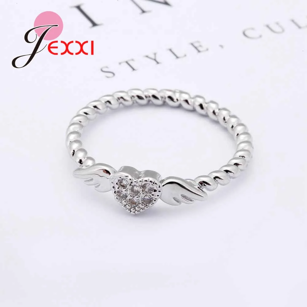 Элегантные милые крылья ангела для любви дизайн в форме сердца женщин Свадьба