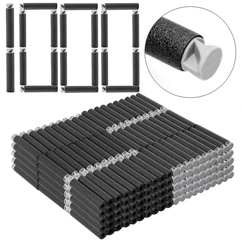 1000Pcs Flat Soft Hole Head 7.4cm*1.3CM Refill Darts Toy Set Accessories EVA Bullets For Nerf Retaliator Series Blasters Mega