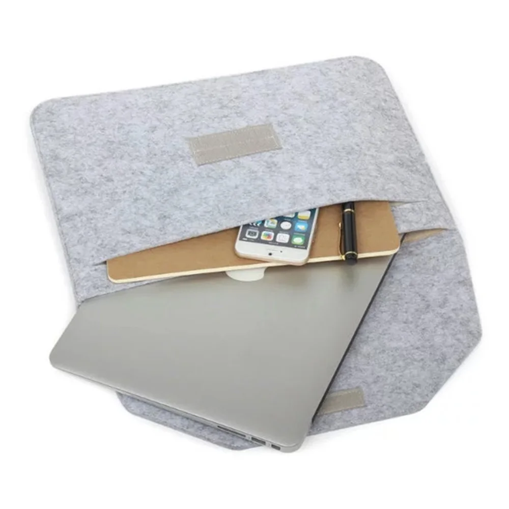 Универсальный фетровый чехол для ноутбука 11 13 15 дюймов сумка Macbook Dell HP Acer ASUS Lenovo