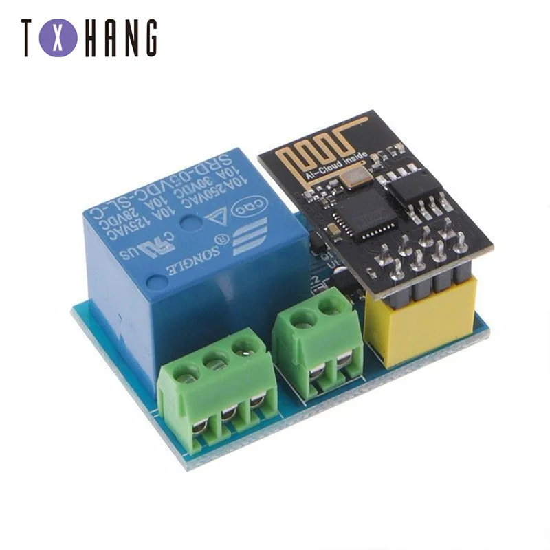 ESP8266 5 V релейный модуль Wi Fi DS18B20 DHT11 RGB светодиодный Управление вещи умный дом