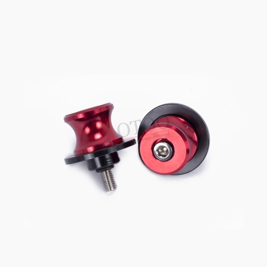 

Motoo - 6mm Motorcycle CNC Swingarm Slider Spools stand screws For Yamaha YZF R1 R3 R6