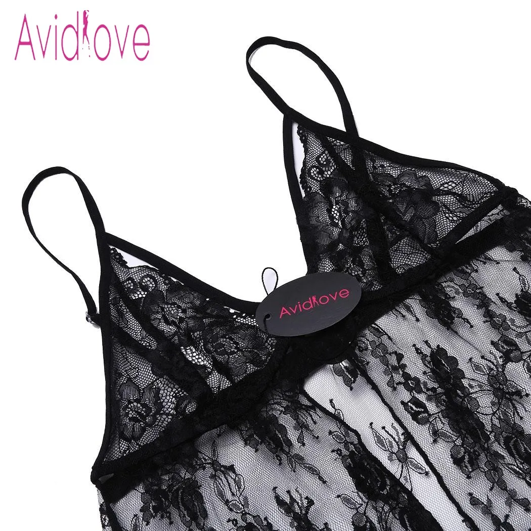 Avidlove Сексуальное Белье для сна женские пижамы сексуальное нижнее белье
