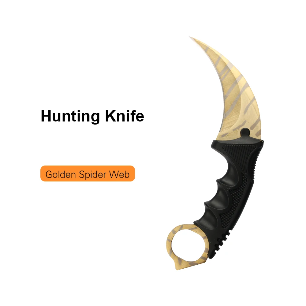 Gold Stripes JelBo Karambit нож с оболочкой портативный карманный нож лезвие из нержавеющей стали Складной нож инструменты для охоты - Цвет: Gold Stripes
