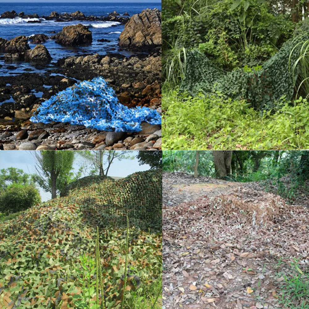 Камуфляжная сетка для стрельбы камуфляжная жалюзи подходит защиты от солнца