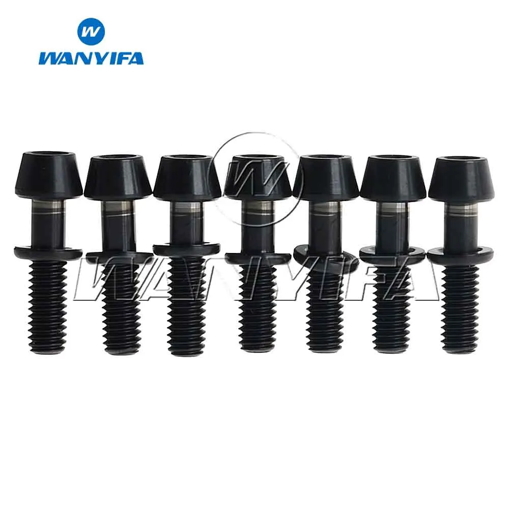 Титановый шестигранный винт Wanyifa Boltm4x15.3mm с шайбами для Ritchey C260 7 шт.|stem screw|titanium bicycle