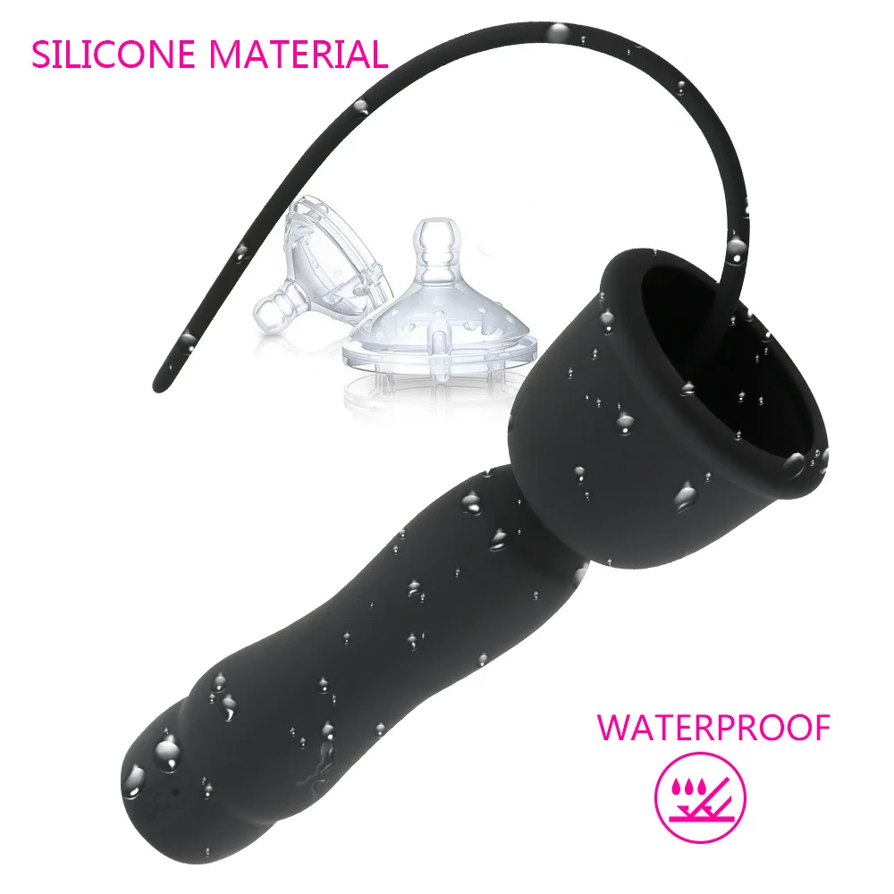 Urethral Catheter USB Vibrator Silicone Penis Insert Plug Male Chastity Device Dilators Sex Toys for Men Masturbation Anal Toy | Красота и