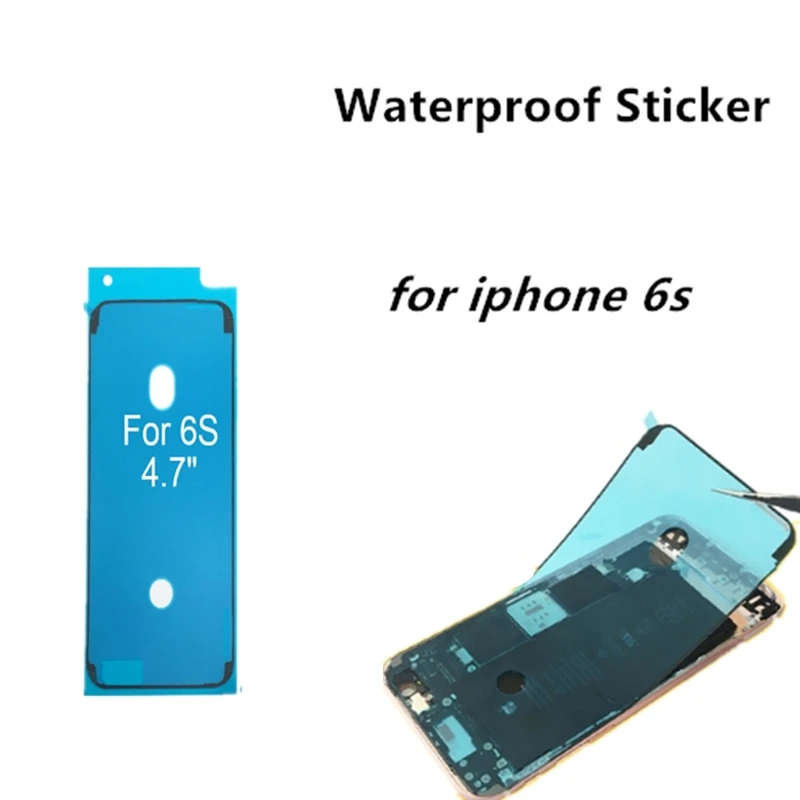 1 шт. клейкая водонепроницаемая наклейка для iPhone 6S клейкая лента для экрана