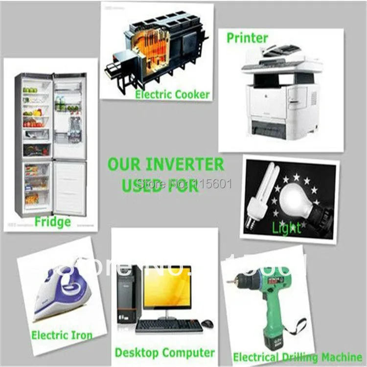 Инвертор veчили с немодулированным синусоидальным сигналом 12 в/24 в 5000 вт/5 квт