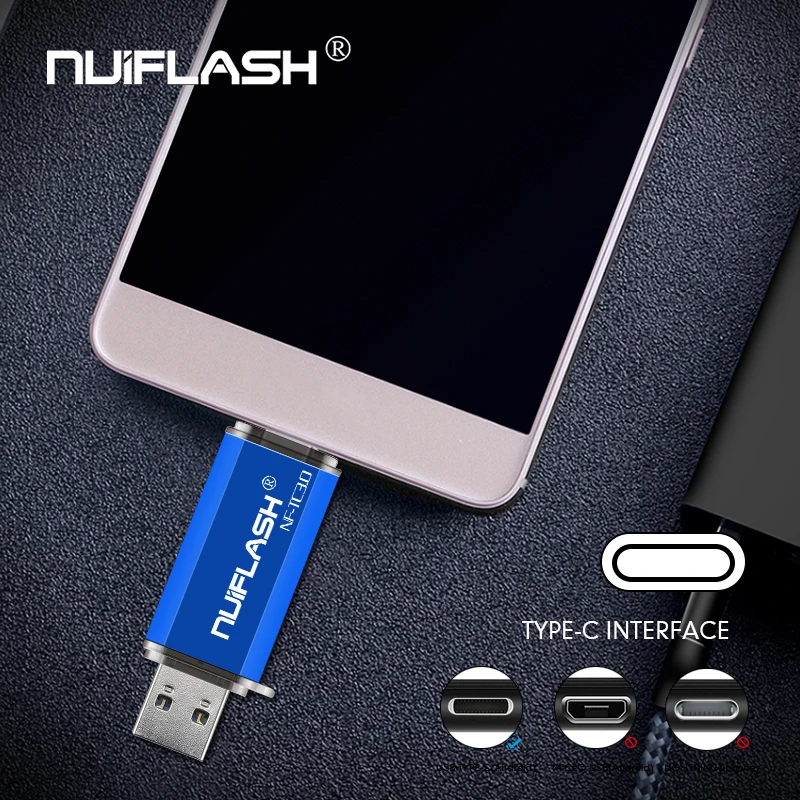 USB 3.0 OTG флеш-накопитель Type-C высокоскоростной 3 0 гб 64 внешний накопитель карта