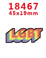 PR-18467 Наборы для творчества Герой мультфильма с плоской задней частью Плоские наклейки 30 штук. PR-18355-18643 - Цвет: PR-18467