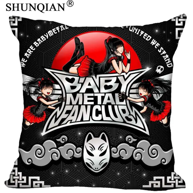 Горячая Распродажа Новый заказной Babymetal квадратный чехол для подушки s на молнии