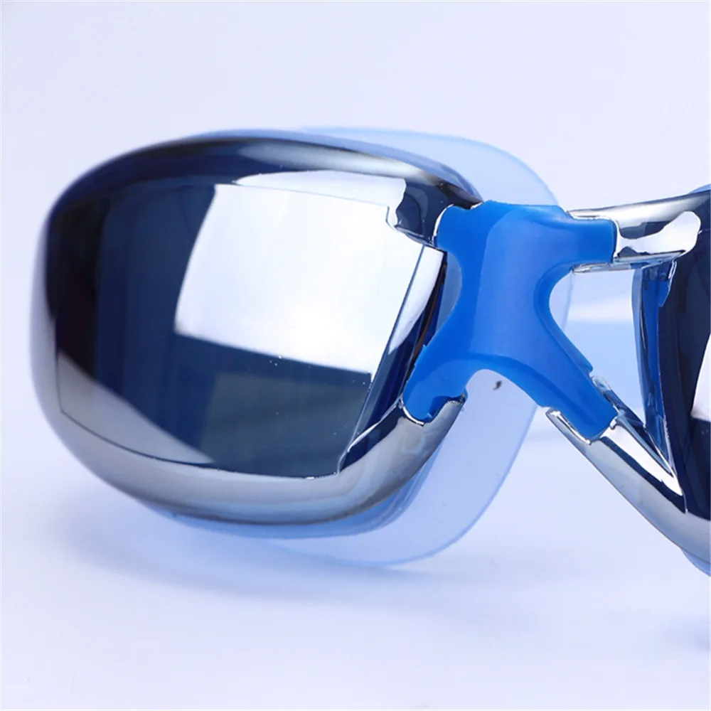 Профессиональные Водонепроницаемые очки для плавания с гальваническим