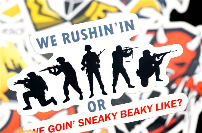 30 шт. в упаковке наклейки из игры cs go наклейки для багажа ноутбука велосипеда мотоцикла наклейки для ноутбуков наборы игрушек