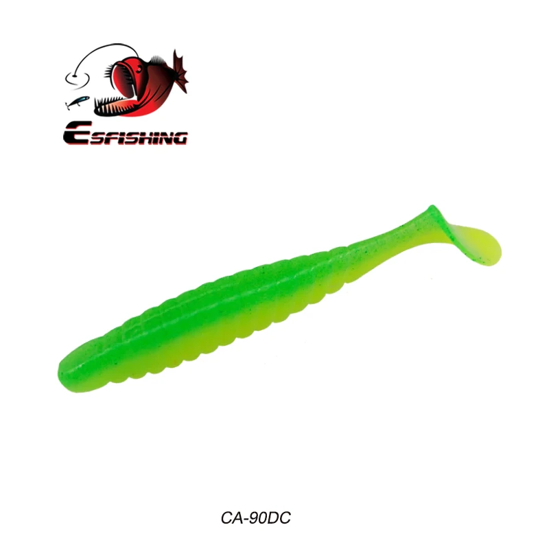 CA90DC Esfishing, рыболовные приманки,, воблер, 9 см, 6 шт., 5 г, мягкие приманки, Shad, Спиннер, приманки, Iscas, искусственная приманка, басовая приманка "Щука", форель - Цвет: CA90DC