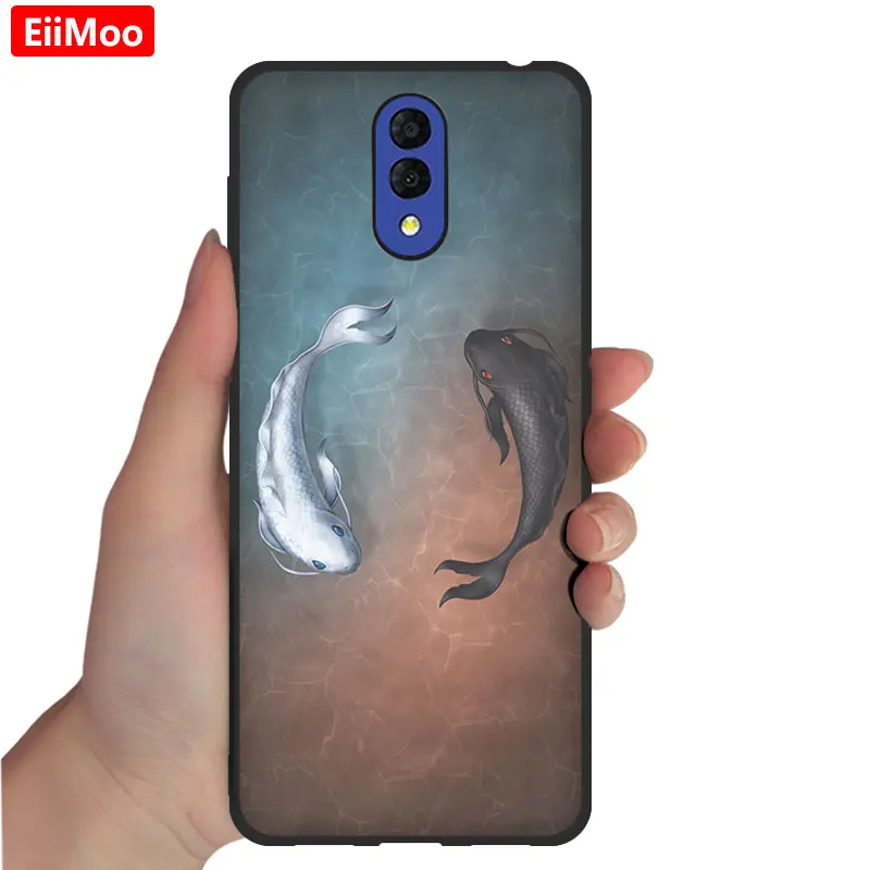 2 EiiMoo Soft TPU Silicone Case Cover For Alcatel 3L Case 5039 5039D Cute Cartoon Phone Back Coque For Alcatel 3L Case - Цвет: 2