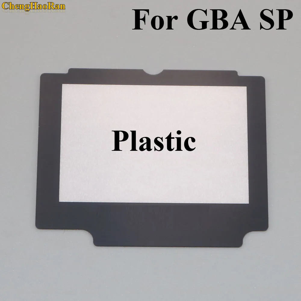ChengHaoRan 50 шт. красная черная пластиковая стеклянная панель для Navy GameBoy Advance GBA SP