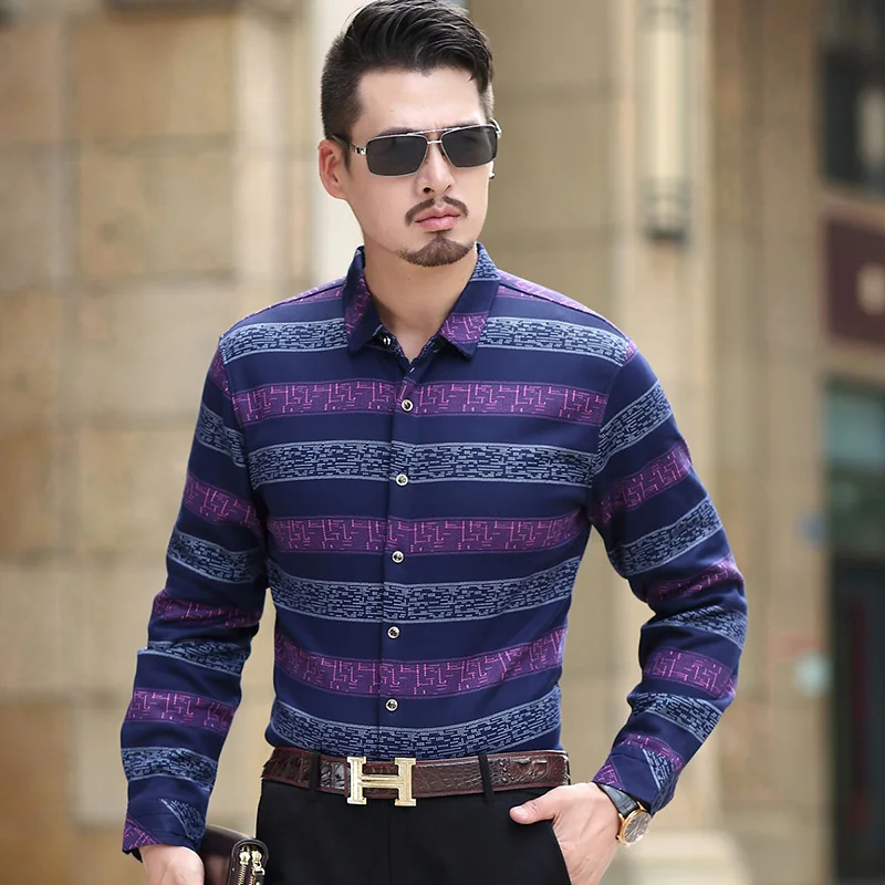 MWC модные рубашки сохраняющие тепло повседневные на осень и зиму для мужчин