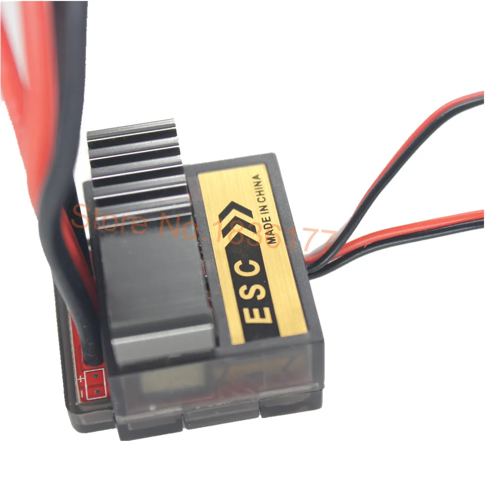 Щеточный контроллер скорости Max 320A с обратным тормозом RC HSP 1/10 1/8 автомобильный