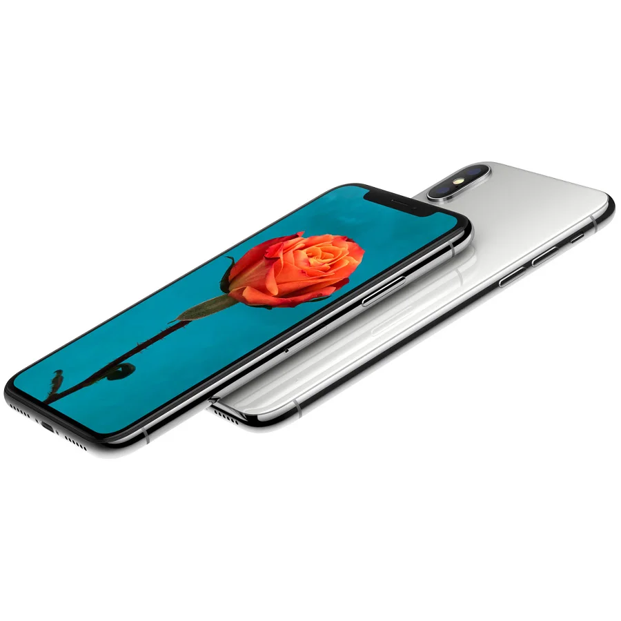 Разблокированный Entsperrt Apple iPhone X 4G LTE удобный 5,8 ''12. 0MP 3g ram 64G/256G rom Gesicht ID удобный