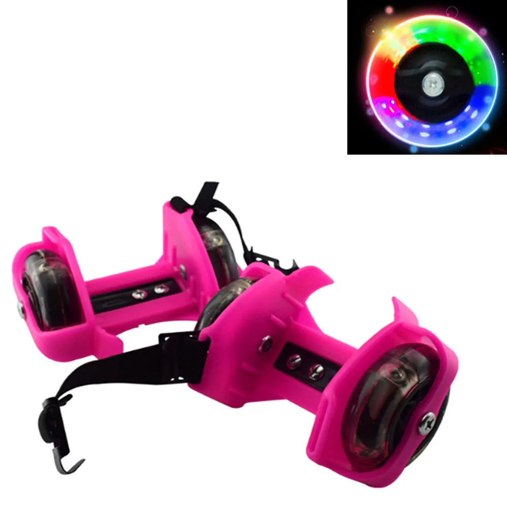 Красочный мигающий ролик детский подарок безопасный вихревой - Цена: 1 049,14 руб.