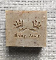 size 5cm Детское натуральное мыло ручной работы акриловое уплотнение Мини DIY натуральный органический стеклянный штамп - Цвет: size 5cm