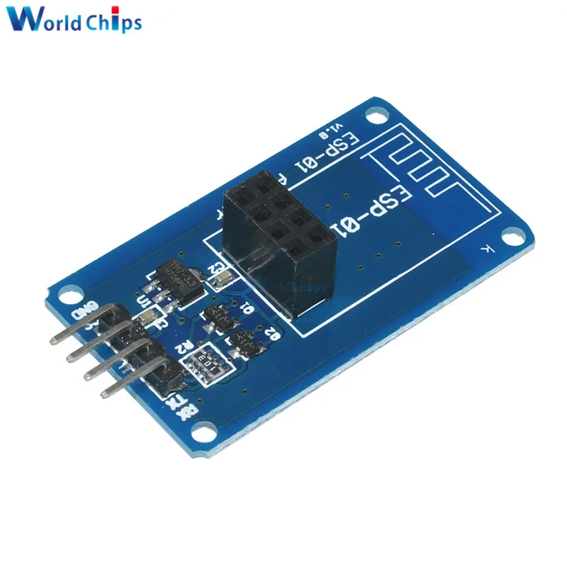 Серия ESP8266 Wi Fi беспроводная плата адаптера esp01 модуль 3 В 5 совместимый