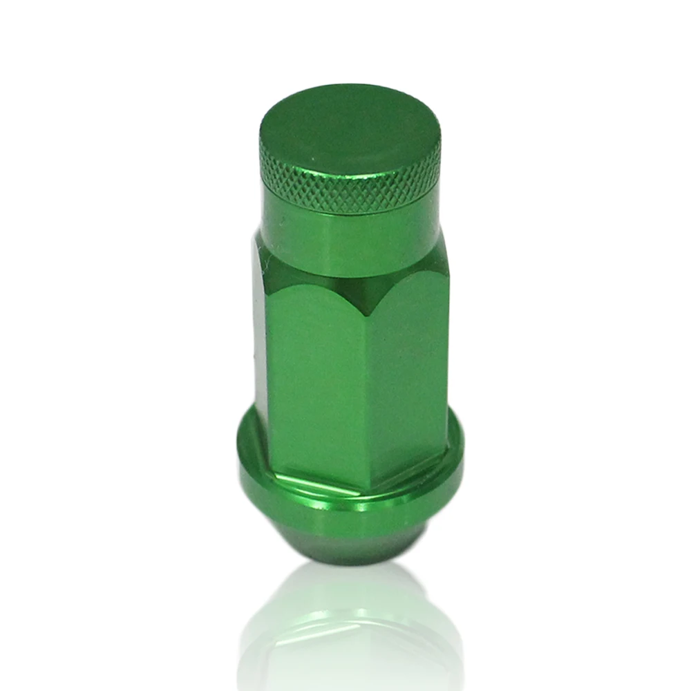 Лучей Алюминий гайка для гонок гоночный колесо волочения nissan subaru suzuki M12 * P1.25 L:50 мм