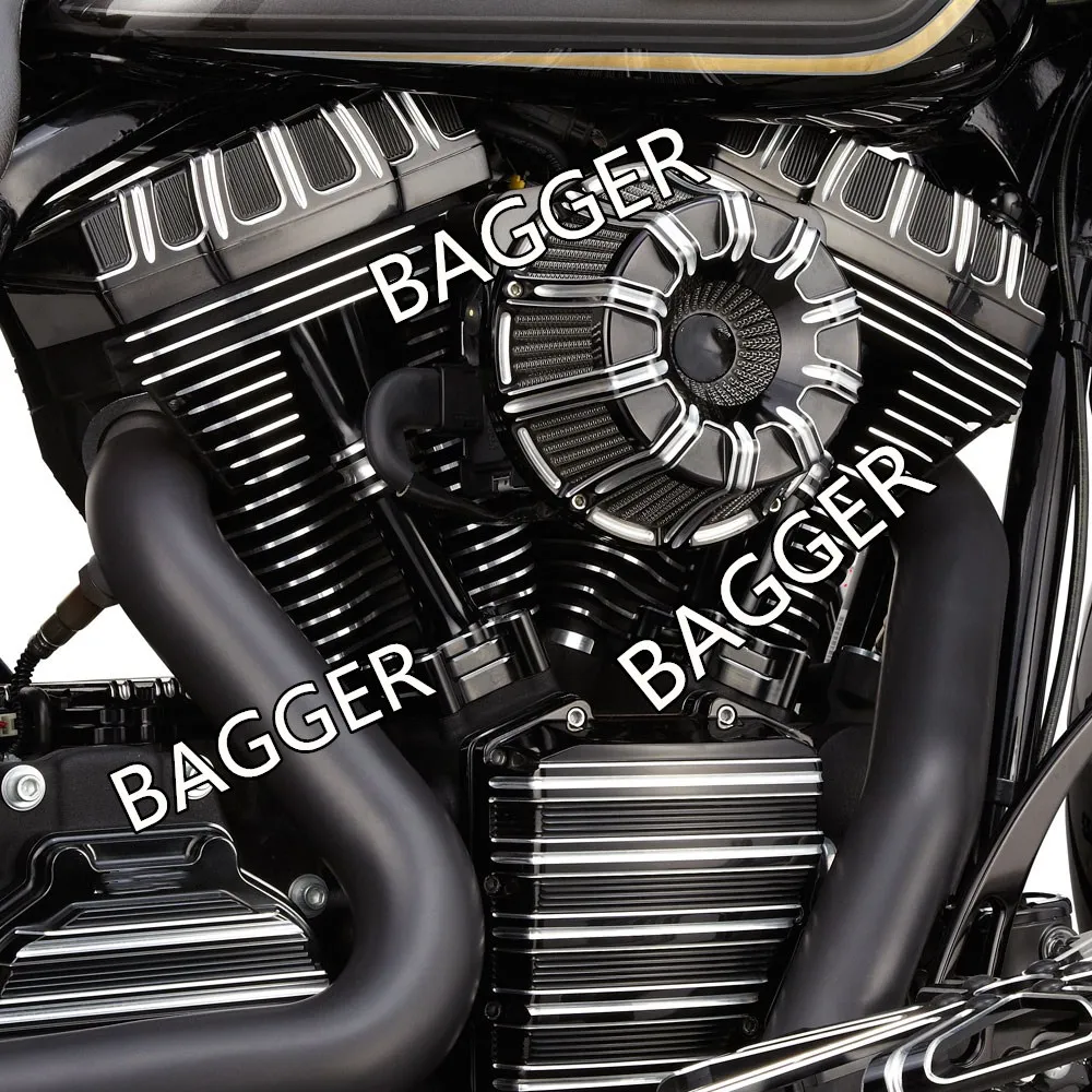 Аксессуары для мотоцикла черная заготовка с алюминиевым анодированием отделка