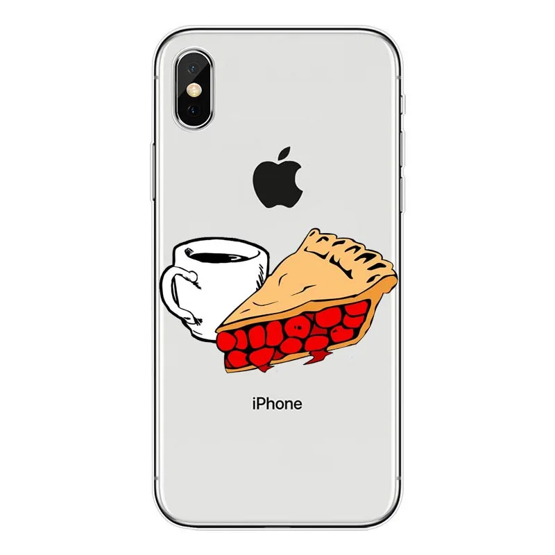 TPU Силиконовый прозрачный чехол для телефона для Iphone 6X8 7 5 Plus 10 XR Max Funda Coque Твин Пикс Fire Walk With Me ALE Cooper - Цвет: TPU