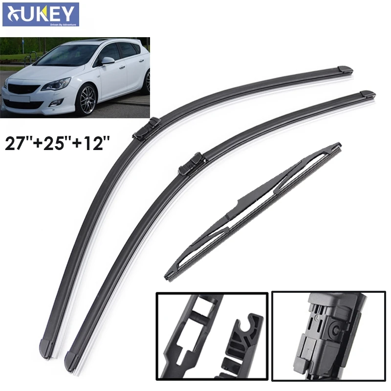 Xukey стеклоочистители лобового стекла для Opel Astra J GTC 2009 2010 2011 2012 2013 переднее заднее стекло 2" 25" 12"