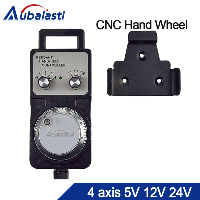 Cnc маховик генератора 5v12v24v 4 осевой ручной импульсный генератор MPG CNC
