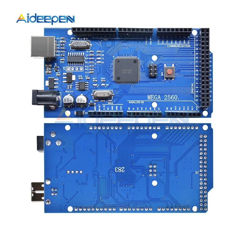 MEGA2560 MEGA 2560 R3 ATmega2560-16AU CH340G USB макетная плата с кабелем MEGA2560 корпус Чехол Коробка для Arduino