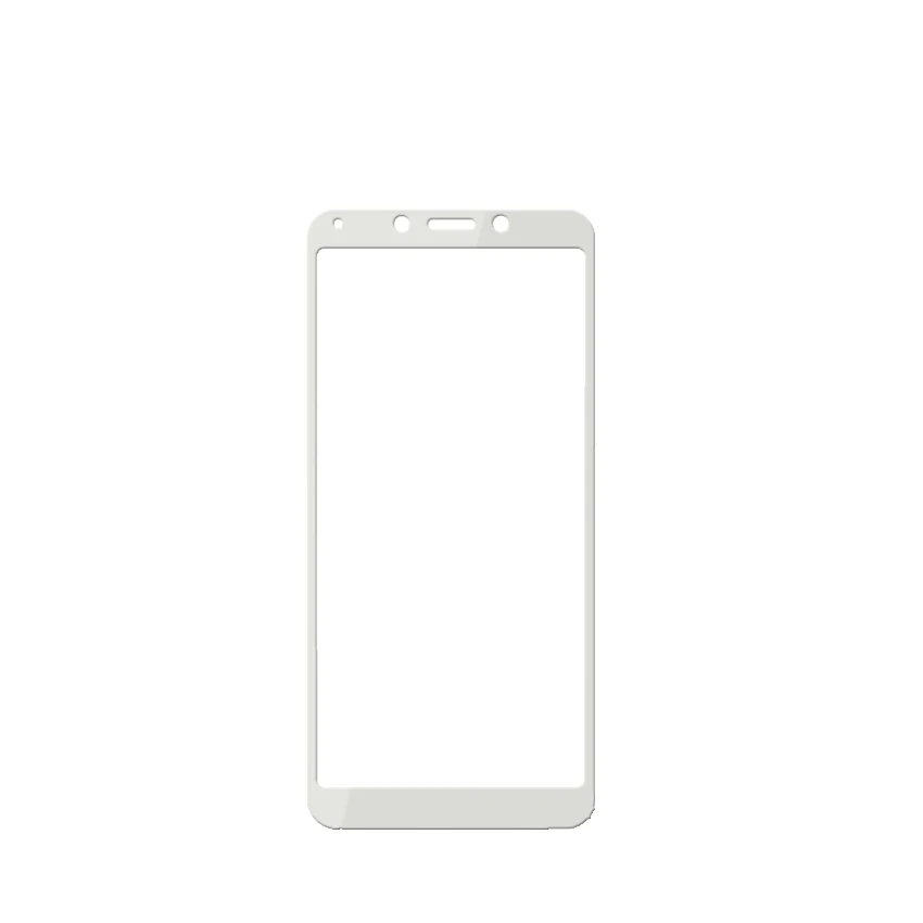 White 2 шт закаленное стекло для Xiaomi Redmi 6/Redmi 6A Полное покрытие экрана защитное закаленное стекло для Xiaomi Redmi 6A - Цвет: White