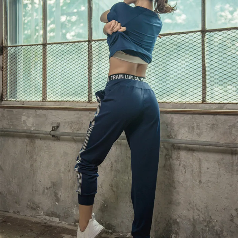 Новый женский набор для йоги бега фитнеса ropa deportiva mujer хлопковый костюм из 3