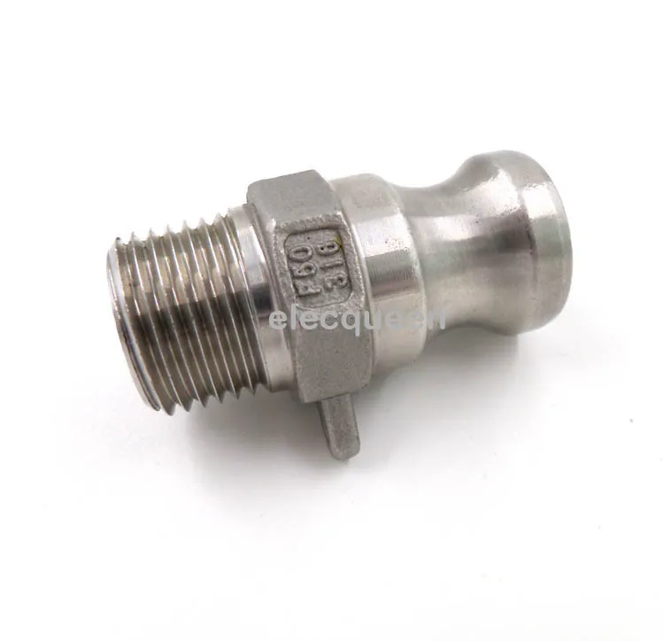 Фото Новый нержавеющий 316 Camlock QD F Тип 1/2 "femle NPT резьбовой ключ быстрое соединение Новый нержавеющий 316 Camlock QD F Тип 1/2 "femle NPT резьбовой ключ быстрое соединение