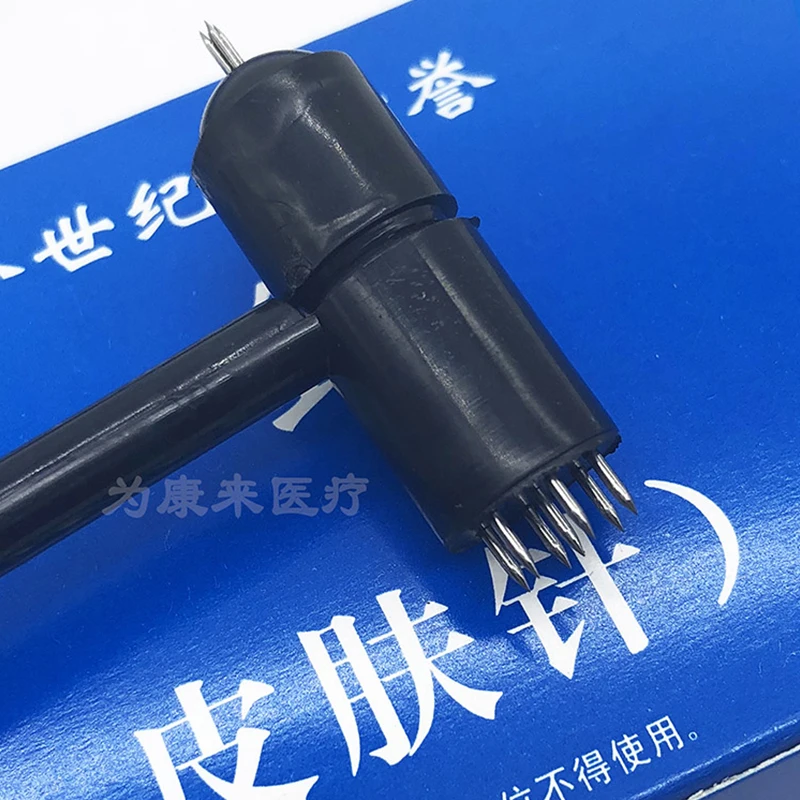 10 шт huanqiu/Hwato/huaguan Акупунктура одноразовая кожная игла Одиночная/двойная Голова