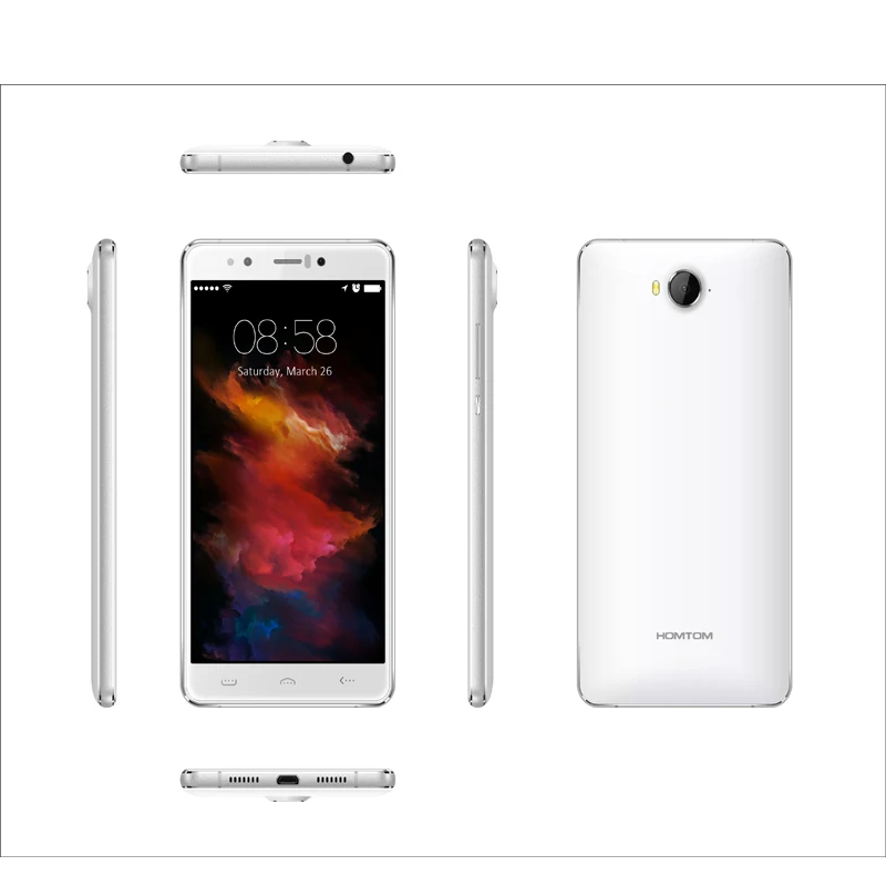 Original Homtom HT10 5.5 Inch Android 6.0 MTK6797 Deca Core 4G+32G 3200mAh Smartphone 1920 *1080p OTG 4G LTE 21.0MP Mobile Phone | Мобильные