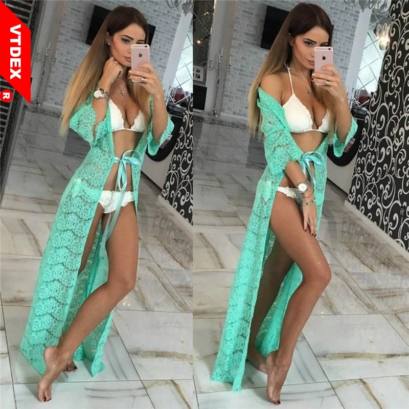Saida De Praia 2018 Пляжная накидка парео Плайя платье Vestido Livre Купальник одежда
