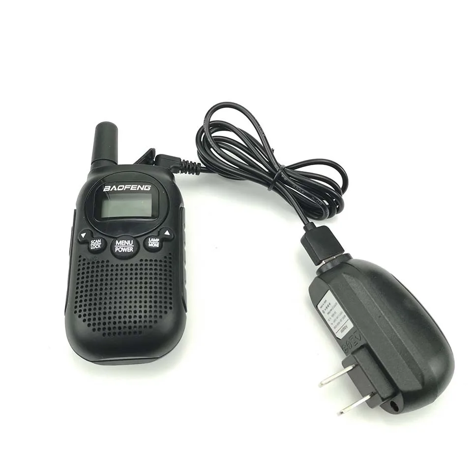 6pcs new Baofeng BF-T6 Mini Walkie Talkie VOX Alarm flash Handheld Two Way Radio Communicator Transceiver For hotel barber's