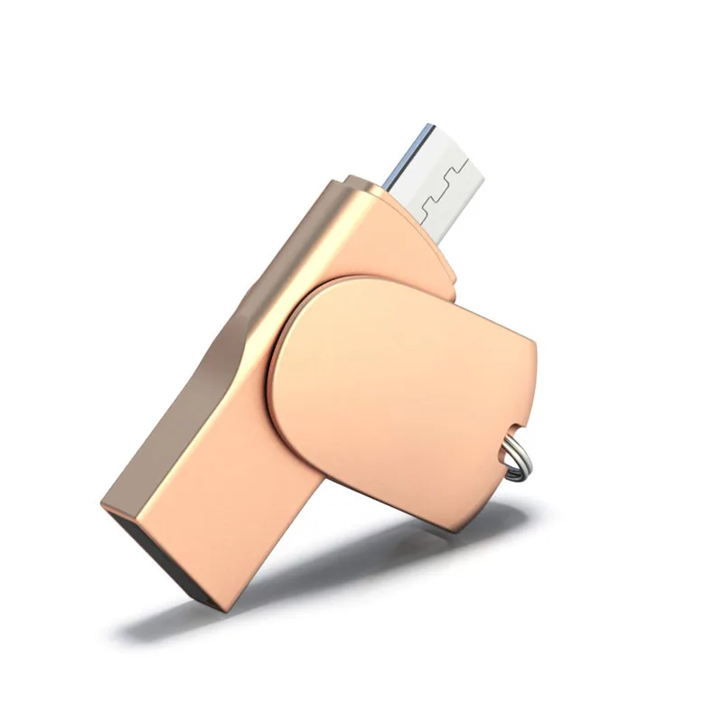 USB флеш накопитель UMY 64 ГБ ключ для телефона Android металлический 16 32 микро u диска|USB