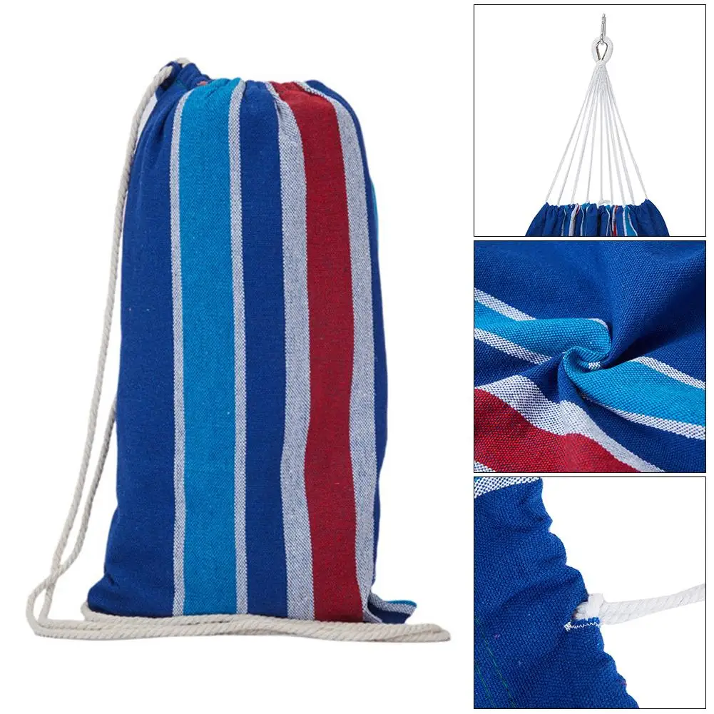 Outdoor Camping Hammock Thicken Cotton Fabric Air Hanging Swinging Chair Garden Beach Swing 2 - 3 Persons | Спорт и развлечения