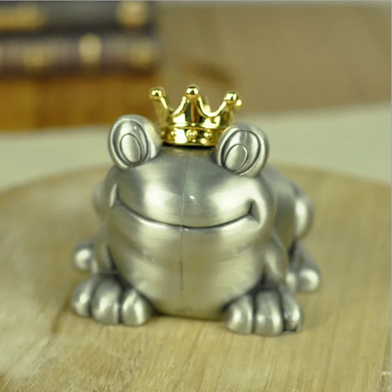 Металлические ящики для денег Frog Prince Подарочная коробка детей монеты из