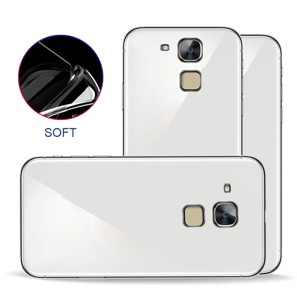 Чехол для мобильного телефона Huawei Honor 5C полностью прозрачный мягкий защитный