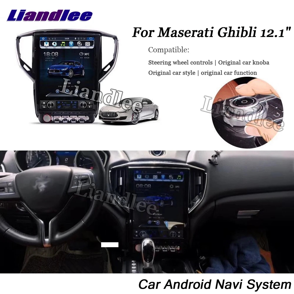 Автомобильный Android мультимедийный плеер для Maserati Ghibli M157 Радио HD экран дисплей ТВ gps навигационная система
