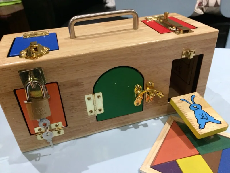 Игрушка Монтессори для детей замок дошкольного обучения игрушки | Игрушки и