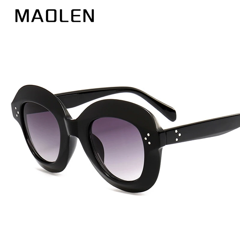 MAOLEN 2018 Модные солнцезащитные очки Для женщин Роскошные Брендовая Дизайнерская