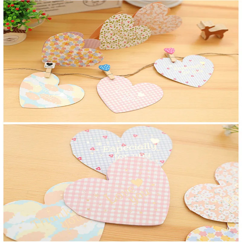 Полный набор новых открыток благословения флорист настенная подвесная бумажная